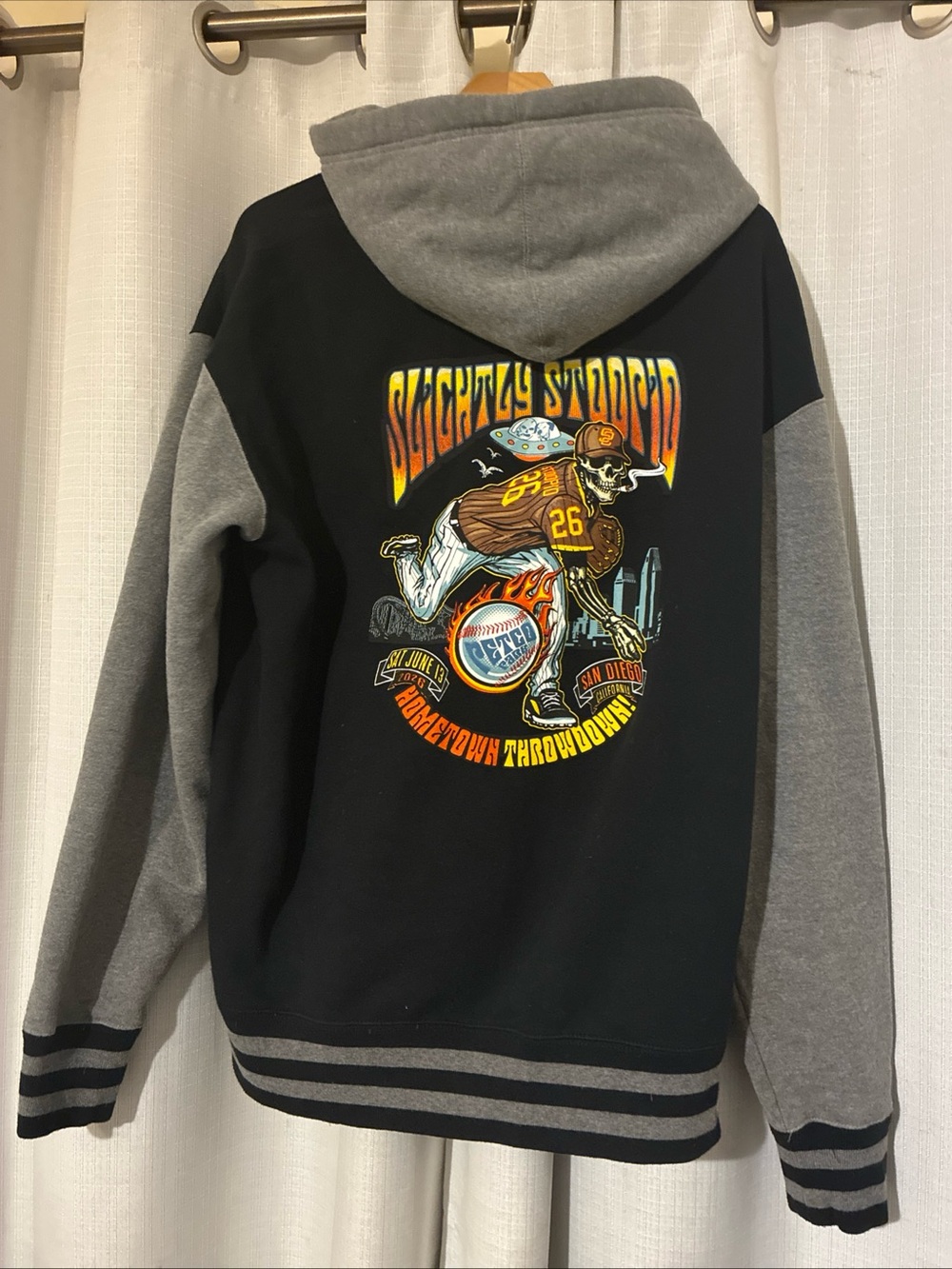Slightly stoopid band hoodie padres San Diego petco park